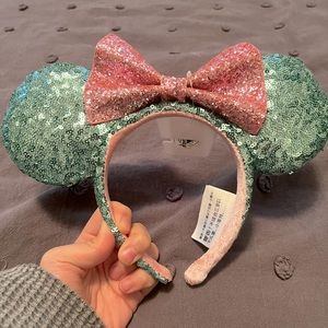 Disney Minnie Ears - Aqua blue